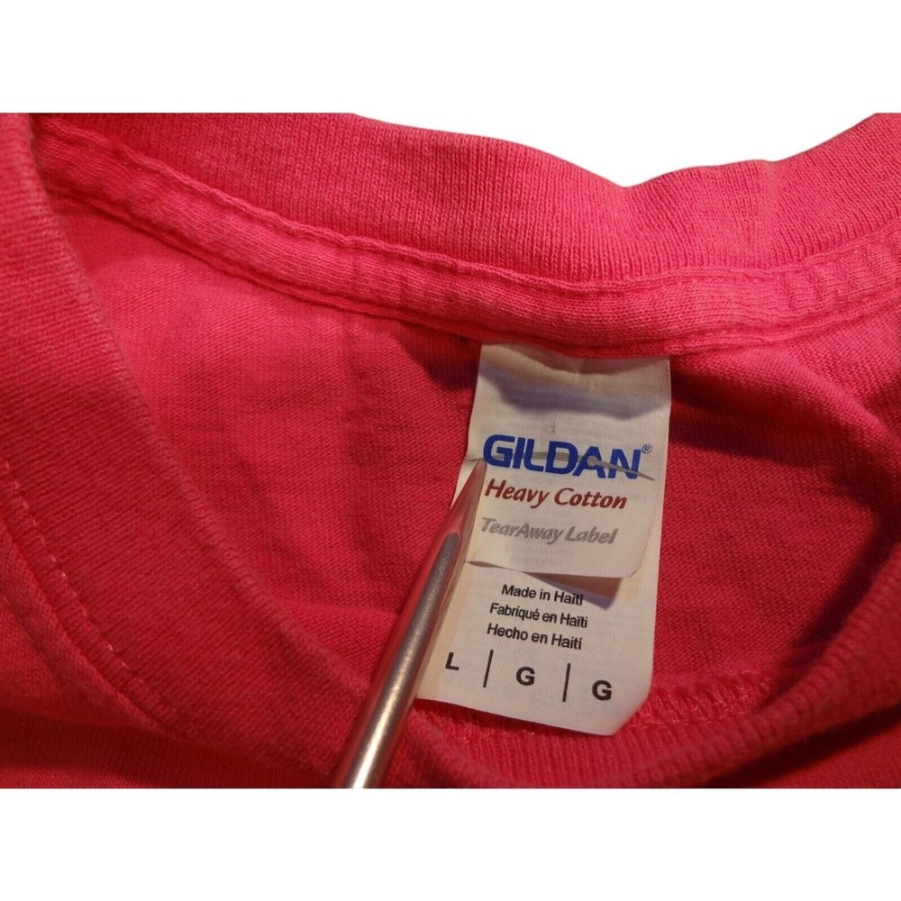 Gildan T-Shirt Unisex Large Pink NCAA UK Kentucky Wildcats Love B-Ball Pullover - Picture 5 of 10